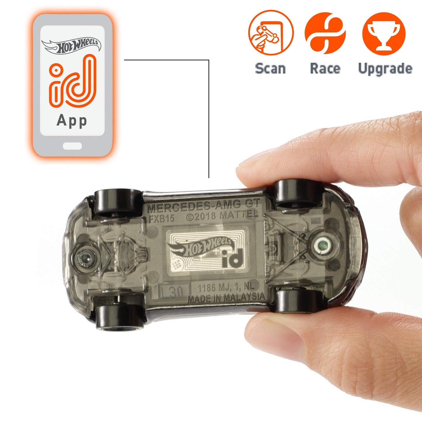 Hot Wheels id 2016 Mercedes-AMG GT {Speed Demons}