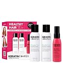 Keratin Complex - Healthy Hair Trio - Keratin Care Shampoo & Conditioner, 3.4 fl oz & Keratin Obsessed Multi-Benefit Treatment Spray, 1.7 fl oz