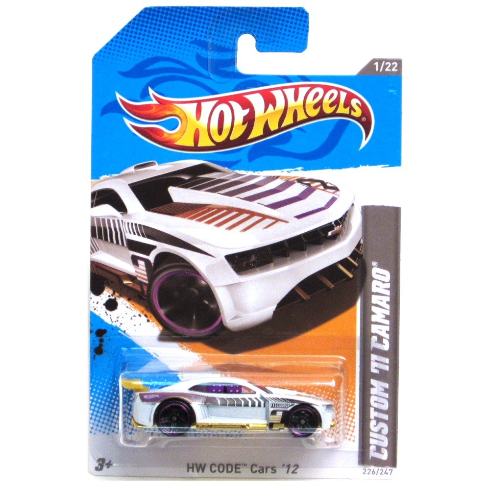 Hot Wheels 2012 HW Code Cars Custom '11 Camaro 1 of 22 White