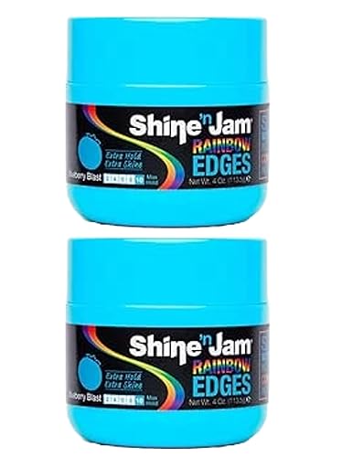 Shine 'n Jam Rainbow Edges - Blueberry Blast - 4 oz (Pack of 2)