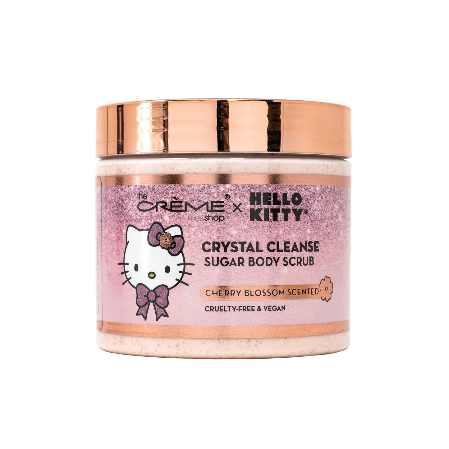 The Crème The Crème Shop x Hello Kitty Lovely Luxury Spa, Gifts For Her, Bath Essentials - Bath Bomb, Bath Crystal & Sugar Scrub (Cocoa Rose Scent) Beauty & Personal Care The Crème Shop