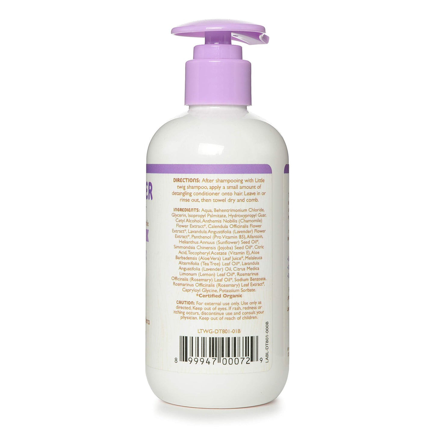 Little Twig Detangling Conditioner, Natural Conditioner with Plant Derived Formula, Hair Conditioner with Essential Oils and Extracts, Suitable