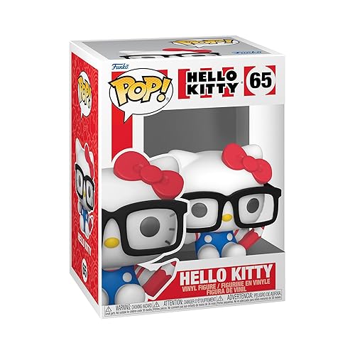 Funko POP! Sanrio: Hello Kitty - Hello Kitty Nerd - Collectable Vinyl Figure - Gift Idea - Official Merchandise - for Kids & Adults - Anime Fans…