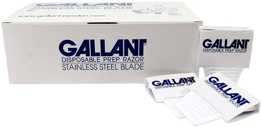 Gallant Disposable Prep Razors - Box of 50 Beauty and Personal Care Gallant Cosmetics