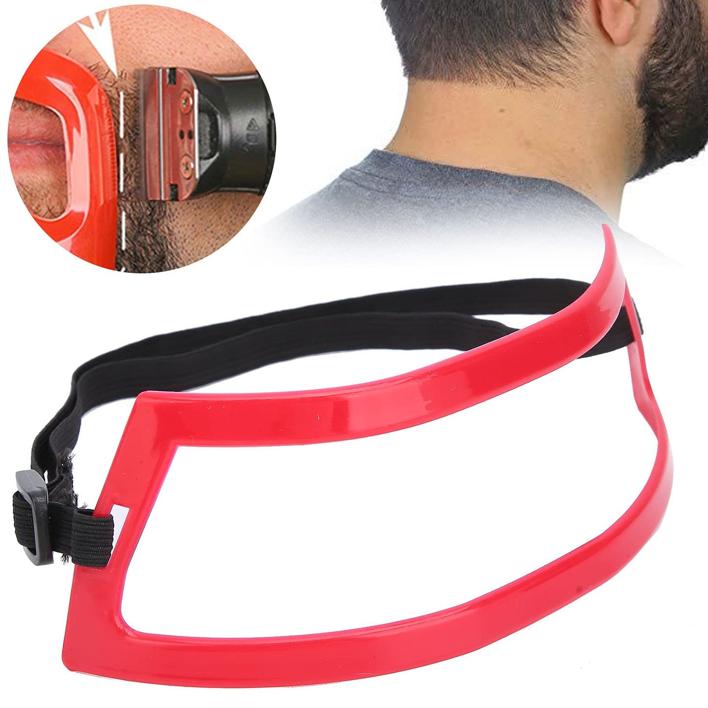 Men's Shaving Jig, Fine Finish Simple Elastic Band Long Service Life Wide Compatibility Cleavage Jig For Shaving Cleavage Beauty and Personal Care Cryfokt