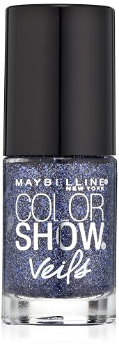 Maybelline New York Color Show Veils Nail Lacquer Top Coat, Amethyst Aura, 0.23 Fluid Ounce Beauty & Personal Care MAYBELLINE