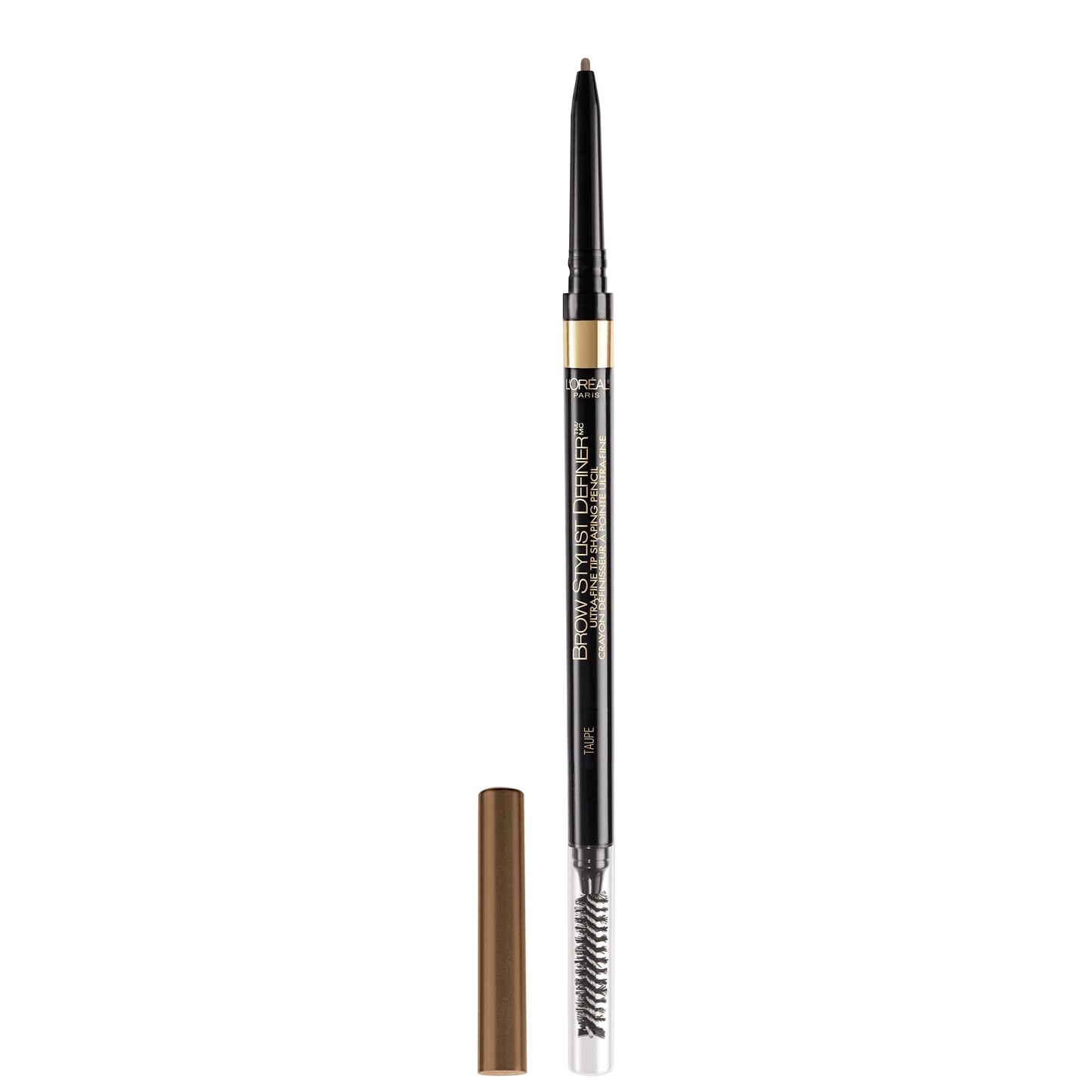 L'Oreal Paris Makeup Brow Stylist Definer Waterproof Eyebrow Pencil, Ultra-Fine Mechanical Pencil, Draws Tiny Brow Hairs and Fills in Sparse Areas