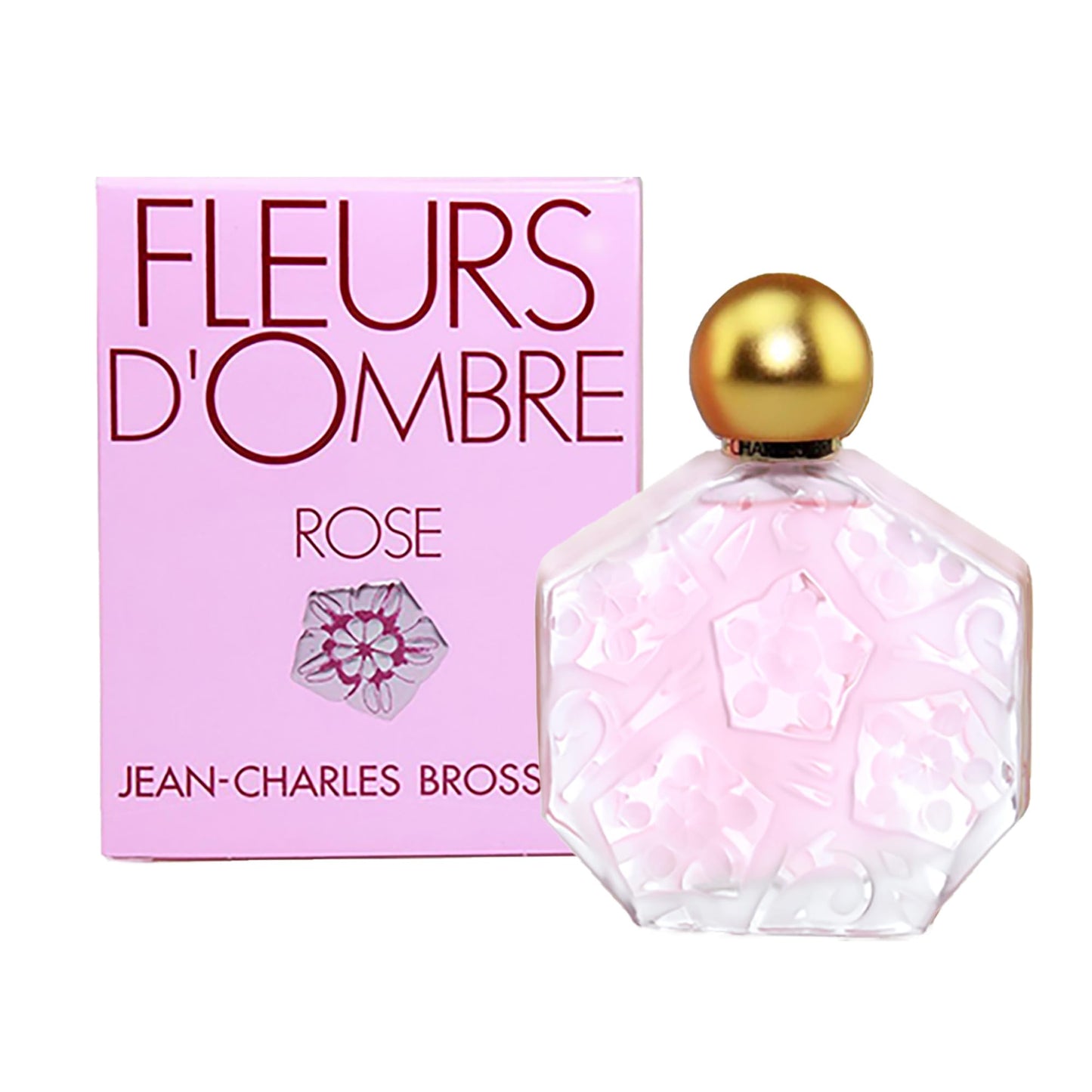 Fleurs D'ombre Rose Eau De Toilette Spray for Women by Jean Charles Brosseau, 3.4 Ounce