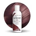 Adore Semi Permanent Hair Color (104 Sienna Brown) | Vegan & Cruelty-Free Brown Hair Dye | No Ammonia, No Peroxide, No Alcohol | 4 Fl Oz