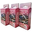 Air Spencer Giga Clip Stick REFILL 3-Box Pink Shower Scent, Designed for GIGA Sylpheed, Clip, Clipia II, Bijou, Cross, LuxDry, Rijoure Refill