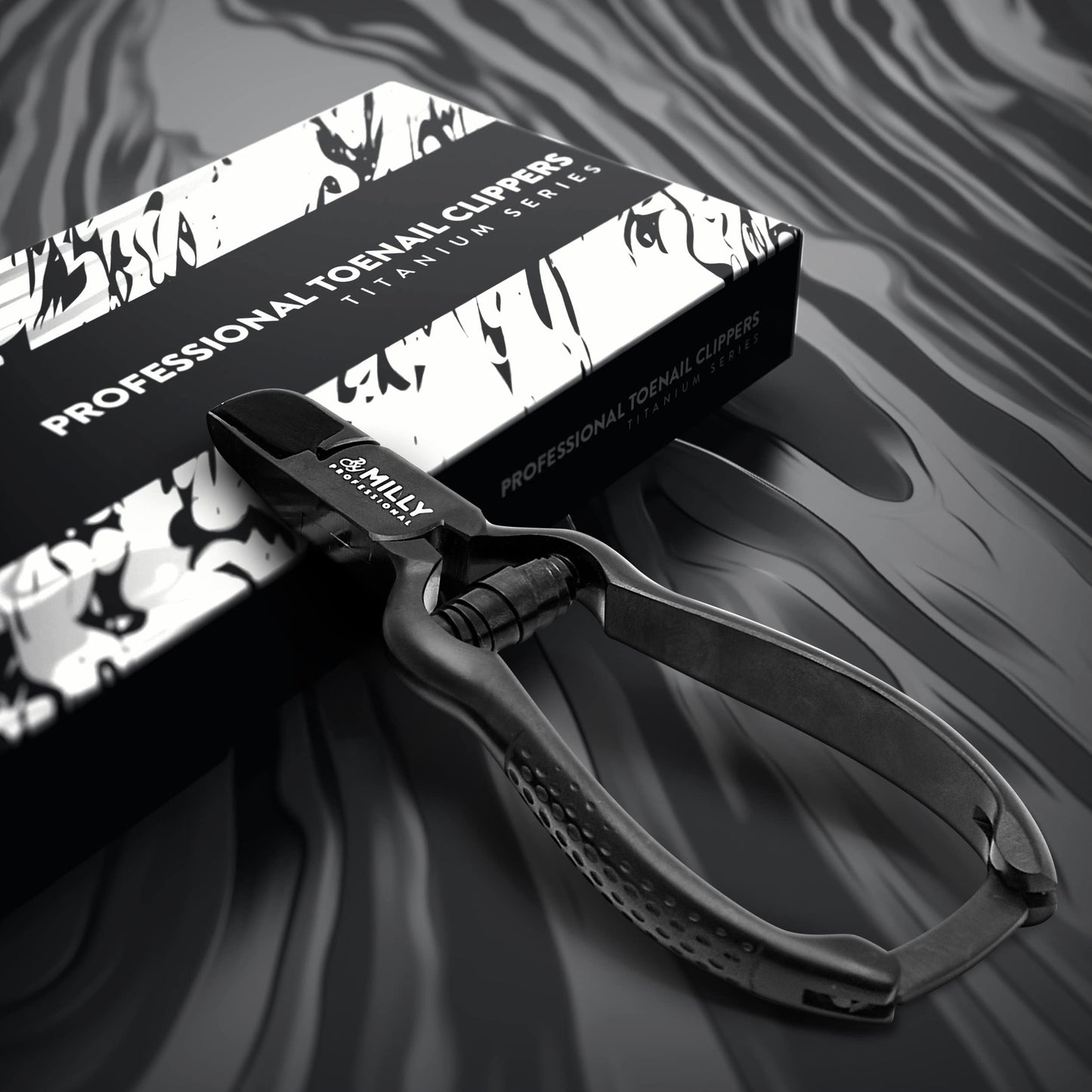 By MILLY Heavy Duty Toenail Clippers for Thick Toenails | High Carbon Stainless Steel | Trim Thick or Hard Toenails | Professional Nail Clippers