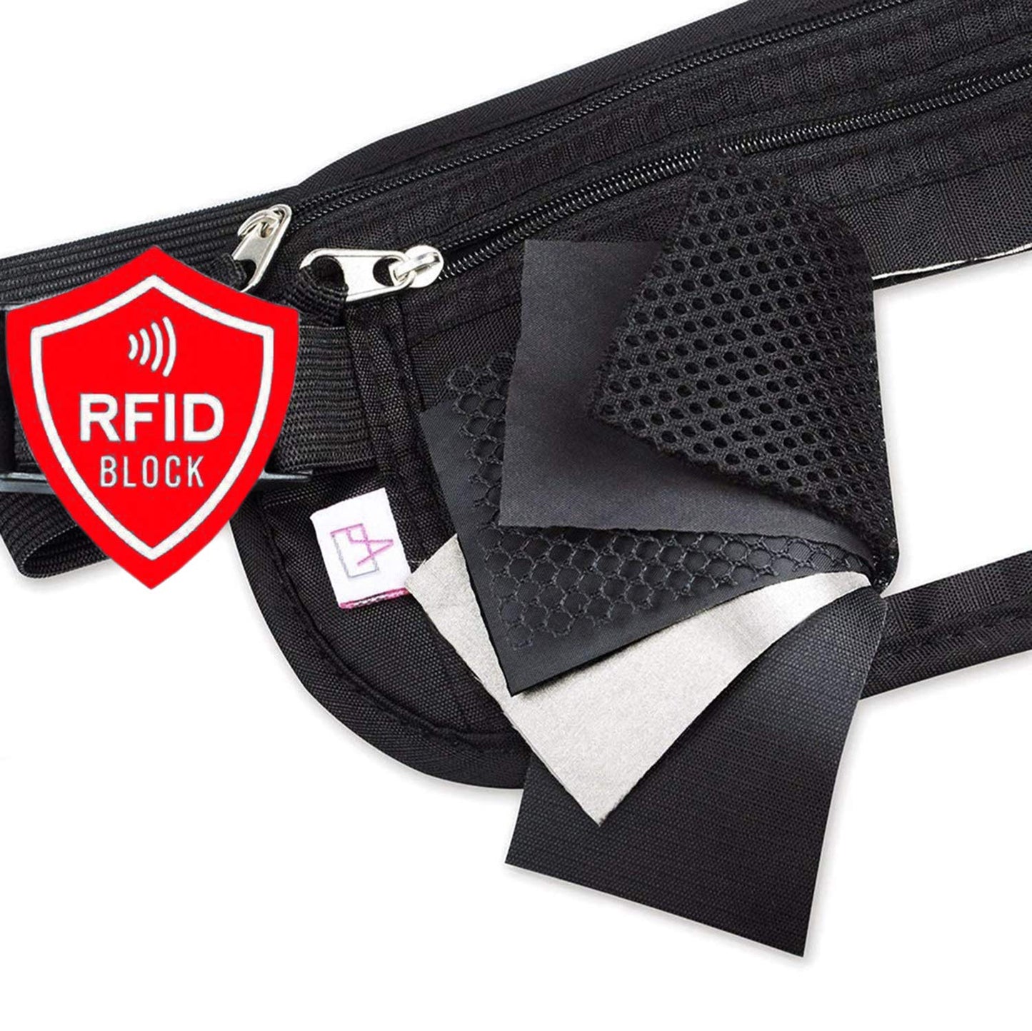 Passport Holder Money Belt – Secure Hidden Travel Wallet & Undercover Fanny Pack with RFID Blocking for Safe Travel