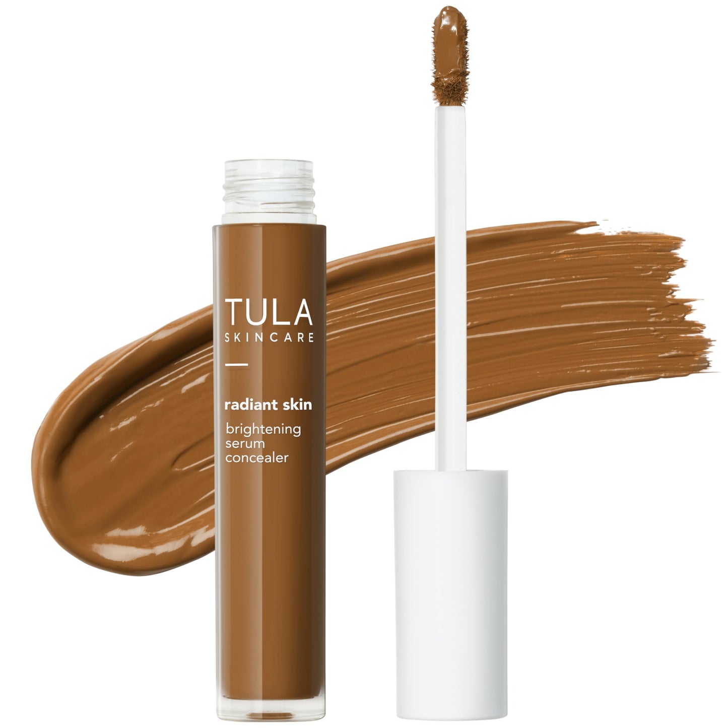 TULA Skin Care Radiant Skin Brightening Serum Concealer - Conceals Dark Circles & Discoloration, Longwearing & Crease-Resistant, Brightens the