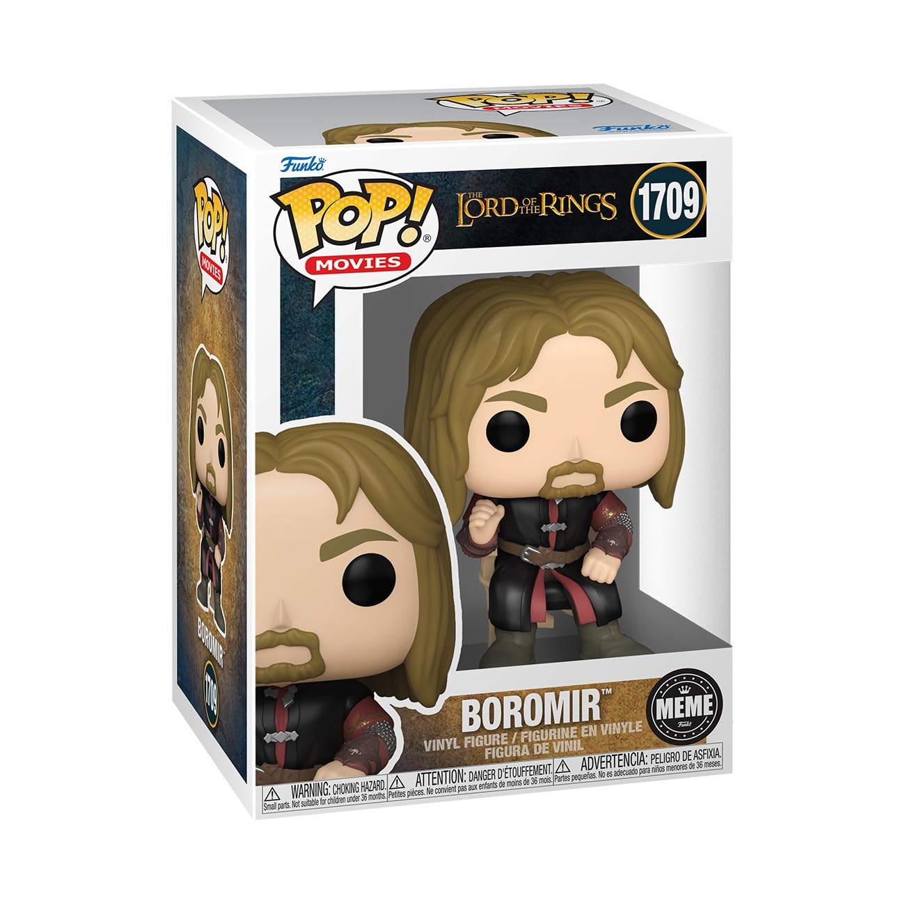 Funko POP Vinyl: Meme - Boromir - Lord of The Rings - Collectable Vinyl Figure - Gift Idea - Official Merchandise - for Kids & Adults - Movies Fans…