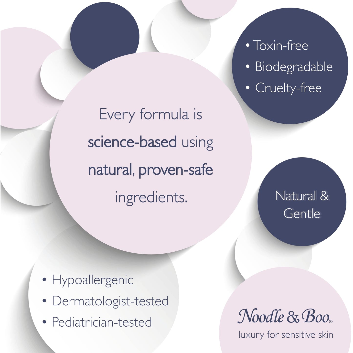 Noodle & Boo Ultimate Baby Body and Face Cleansing Cloths, Fragrance Free, 72 Count (Pack of 6) Beauty and Personal Care Noodle & Boo