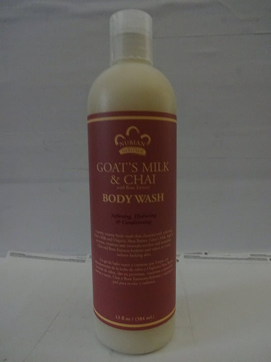 Nubian Heritage: Goat's Milk & Chai Body Wash, 13 oz (4 pack)4 Beauty & Personal Care Nubian Heritage