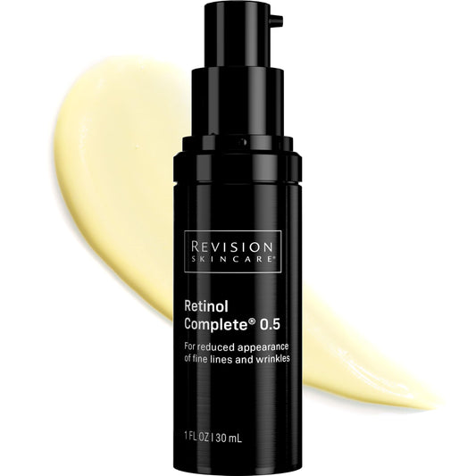 Revision Skincare Retinol Complete® 0.5 Anti Aging Serum, Reduces Fine Lines and Wrinkles, Hydrating and Smoothing, 1 fl oz
