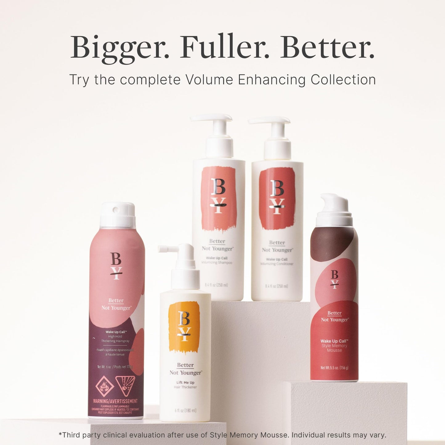 Better Not Younger Hair Thickener 6 fl oz. - Lift me Up Texturizing Spray For Fine Hair with Biotin & Ceramide - Non-Sticky Volumizing Spray - Hair
