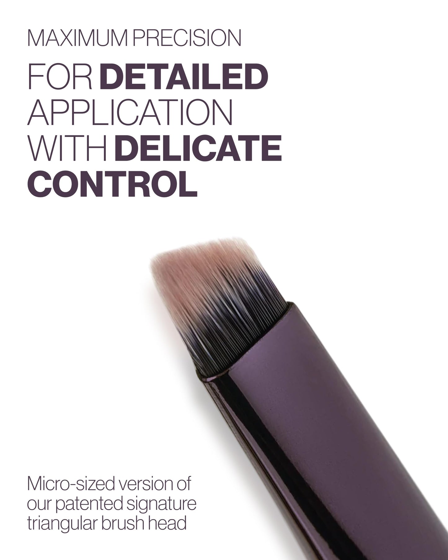 Anisa Beauty Eye Pinnacle Detail Brush | Precision Brush for Eyeshadow, Eyeliner, and Brow Definition | Soft, Synthetic Fibers for Blending Concealer