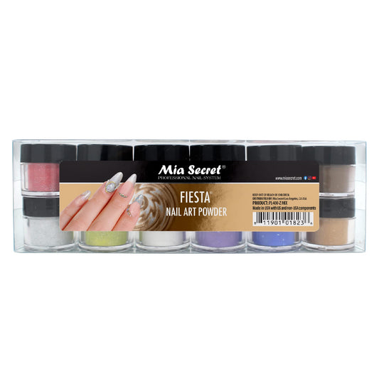 Mia Secret Nail Art Acrylic Powder Fiesta Collection Beauty & Personal Care Mia Secret