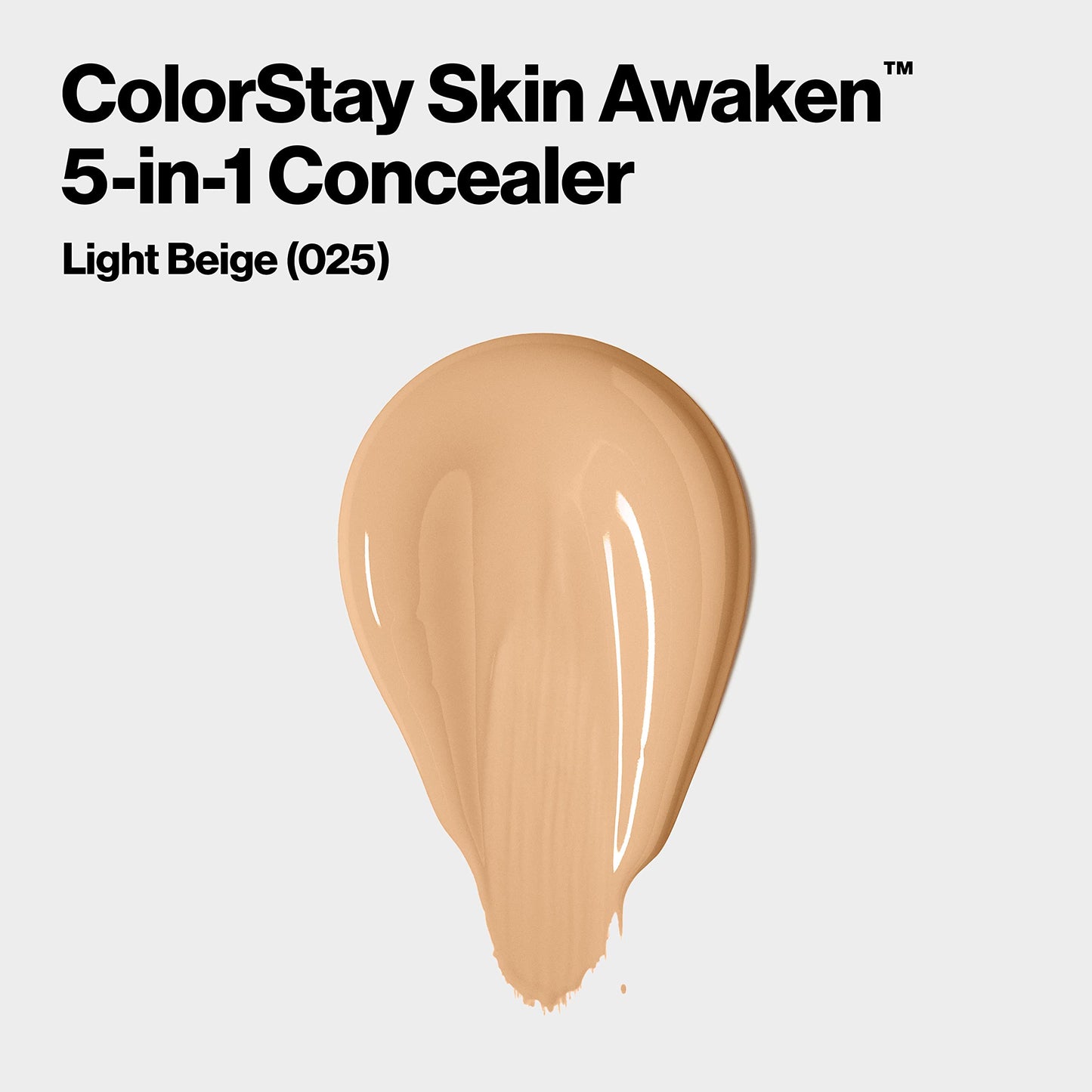 Revlon ColorStay Skin Awaken 5-in-1 Concealer, Lightweight, Creamy Longlasting Face Makeup with Caffeine & Vitamin C, For Imperfections, Dark Circles