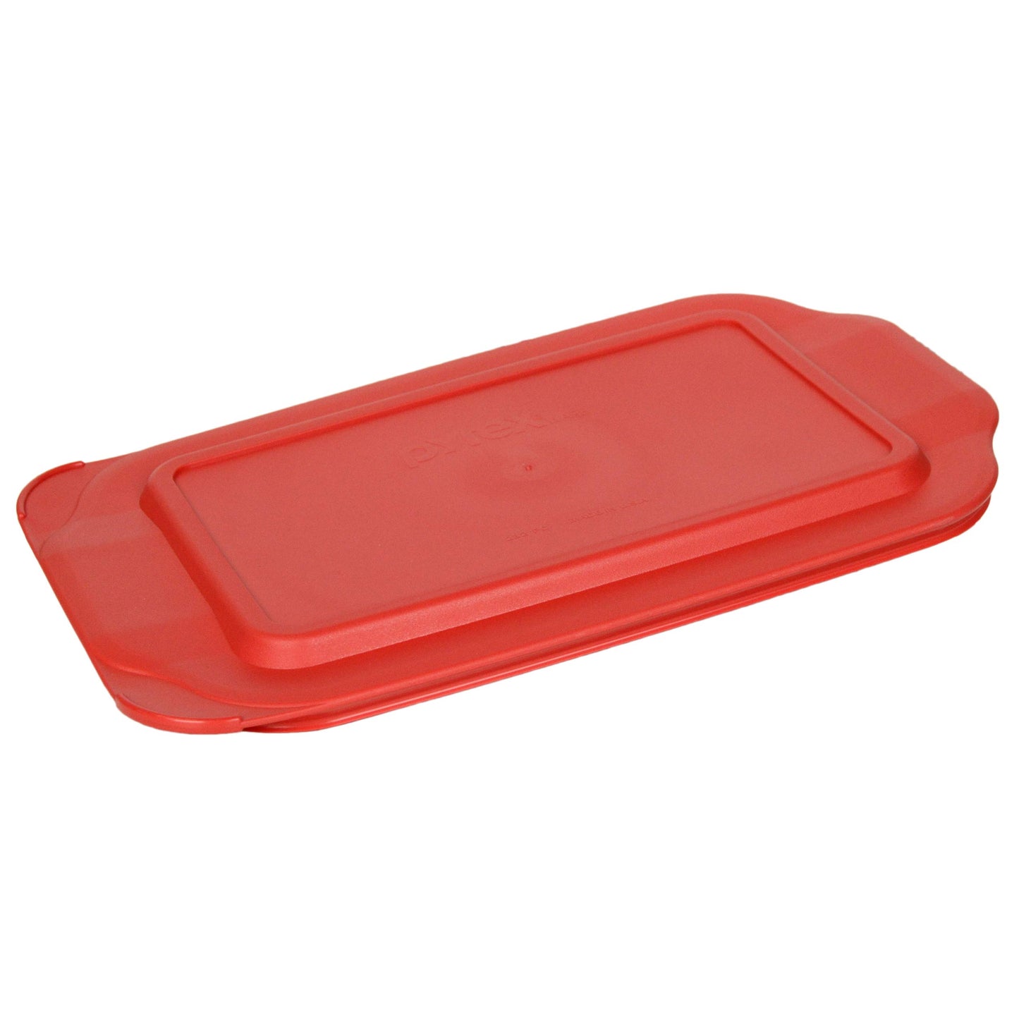 Pyrex 232-PC 2-Quart Red Food Storage Replacement Lid (2-Pack) - Made in USA