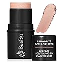 BaeBlu - Organic Blush Tube, Moscato - 100% Natural Vegan Cream Blush Sticks, Multi-Use Bronzer, & Highlighter for Lips, Cheeks & Eyes, Buildable