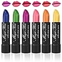 Magic Kiss Color Changing Matte 6 Piece Lipstick Set infused with Aloe Vera Made in USA (Colors of Aloha 1)