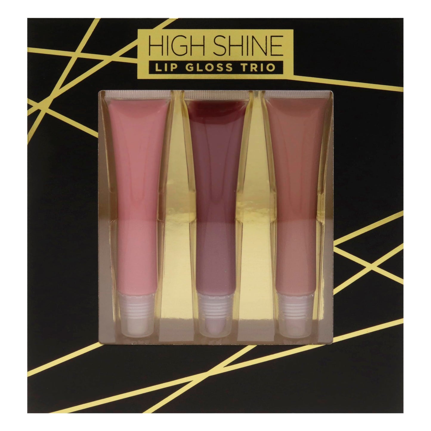 High Shine Lip Gloss Trio by Reaction Retail 3 x 0.54 oz Lip Gloss