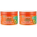 Cantu Avocado Curling Cream Hydrating 12 Ounce Jar (Pack of 2)