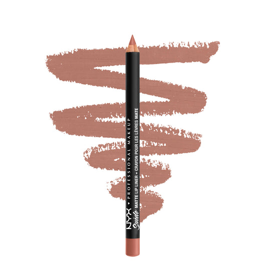 NYX PROFESSIONAL MAKEUP Suede Matte Lip Liner, Velvety-Smooth, Long-Lasting Formula For A Defined Lip Makeup Look - Dainty Daze (Pink) Beauty & Personal Care NYX PROFESSIONAL MAKEUP