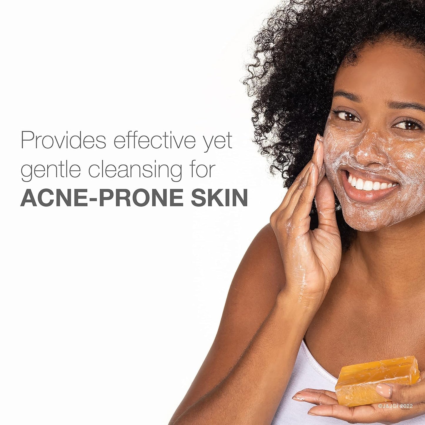 Neutrogena Facial Cleansing Bar for Prone Skin, 3.5 Oz (Pack of 10)