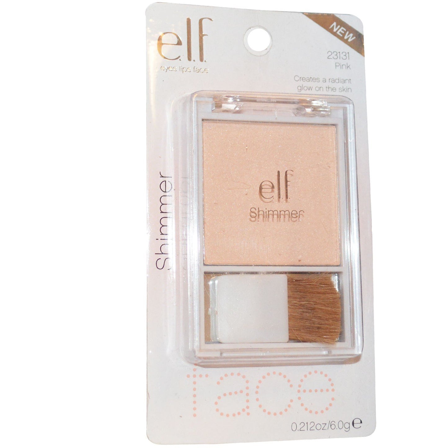 E.L.F. Cosmetics, Shimmer, Pink, 0.212 oz (6.0 g)