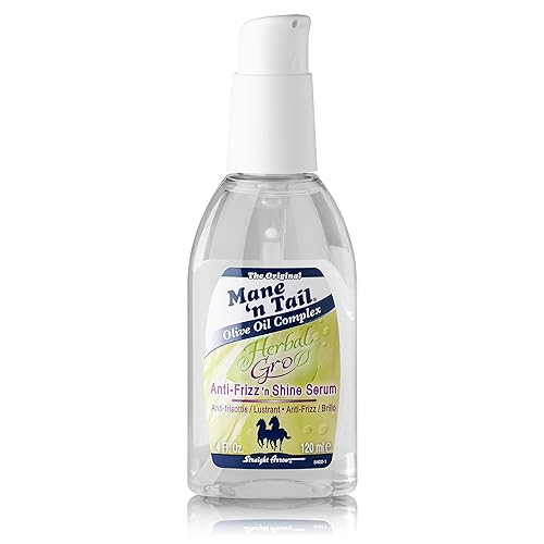 Mane N Tail Mane'n Tail Herbal-gro Anti-frizz 'n Shine Serum, 4 Oz