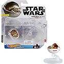 Hot Wheels Star Wars Starships Inspired by “The Mandalorian” with Flight Stand for Display, Variety of Models for Kids of All Ages