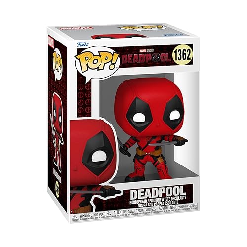 Funko POP! Marvel: Deadpool & Wolverine - Deadpool - Collectable Vinyl Figure - Gift Idea - Official Merchandise - for Kids & Adults - Movies Fans…