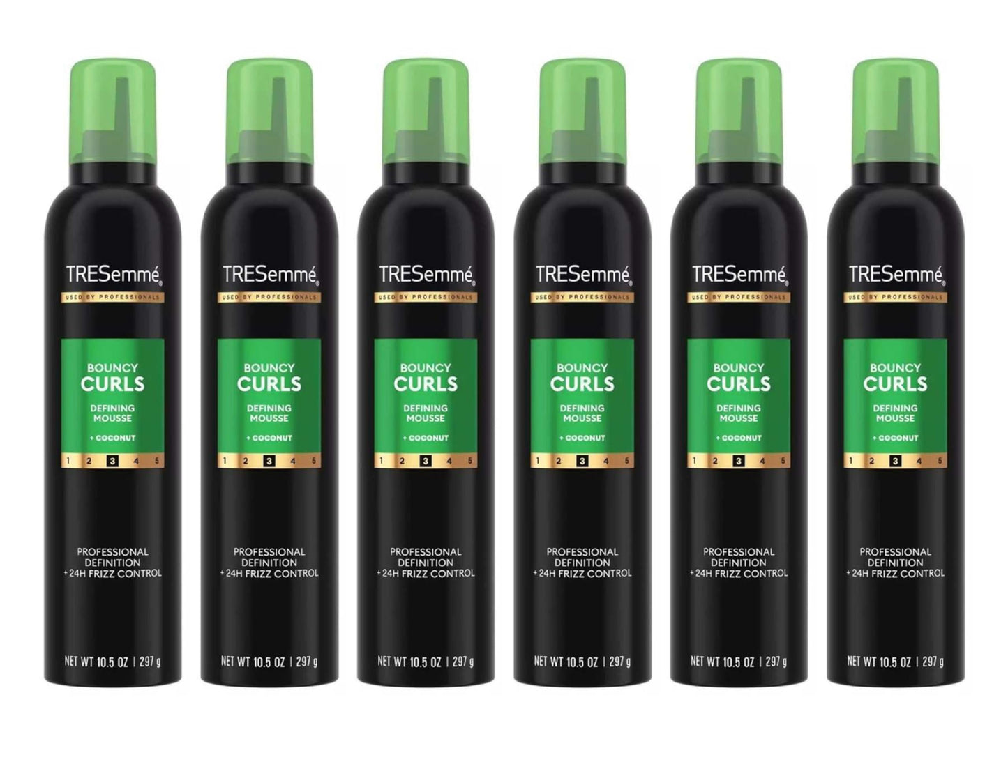 TRESemmé Flawless Curls Mousse, Extra Hold - 10.5 oz (Pack of 6)