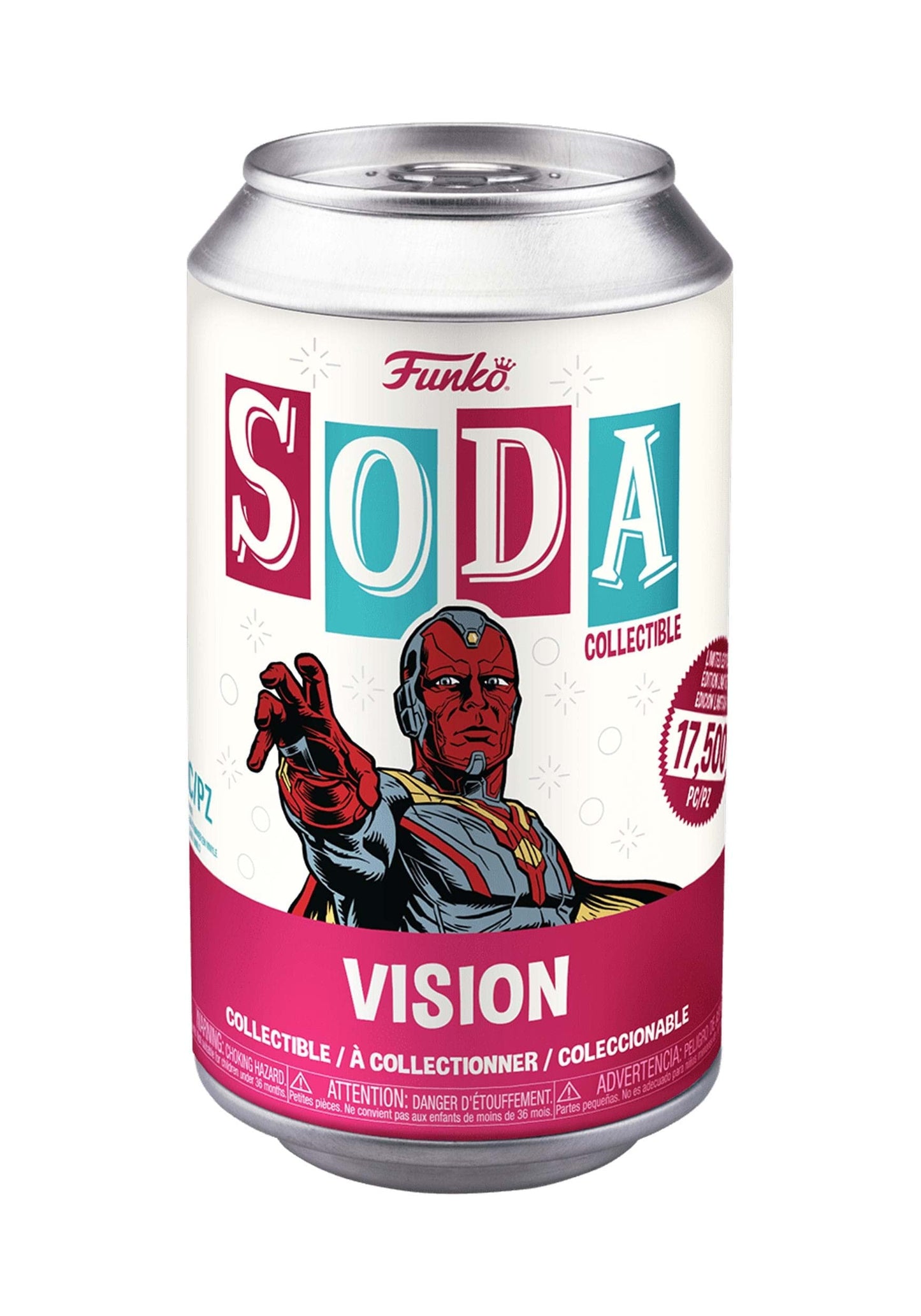 Vision (Marvel) Funko Vinyl Soda