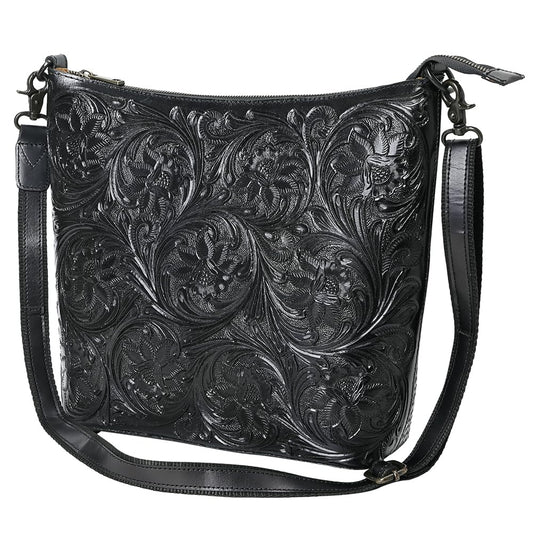 American Darling Messenger Hand Tooled Genuine Leather Women Bag Western Handbag Purse Fashion American Darling