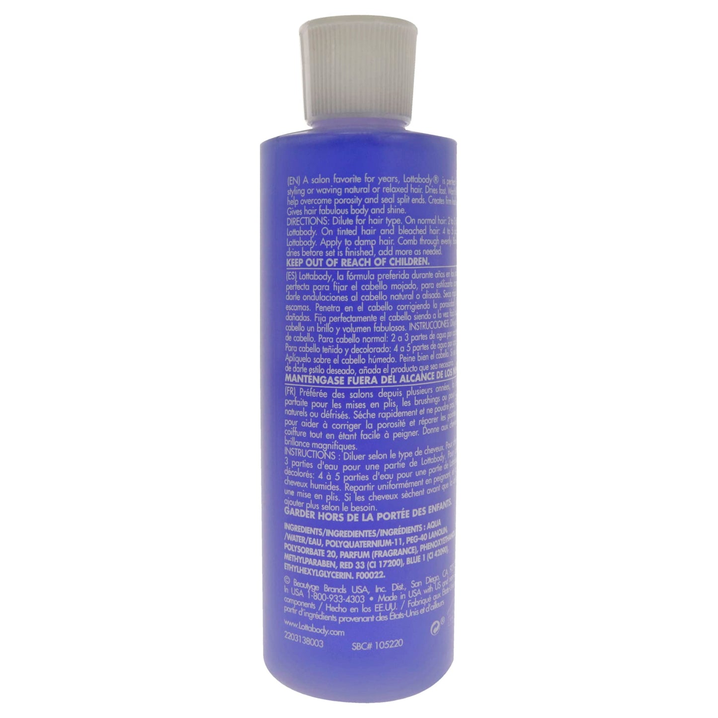 Lotta Body Setting Lotion, 8 Ounce