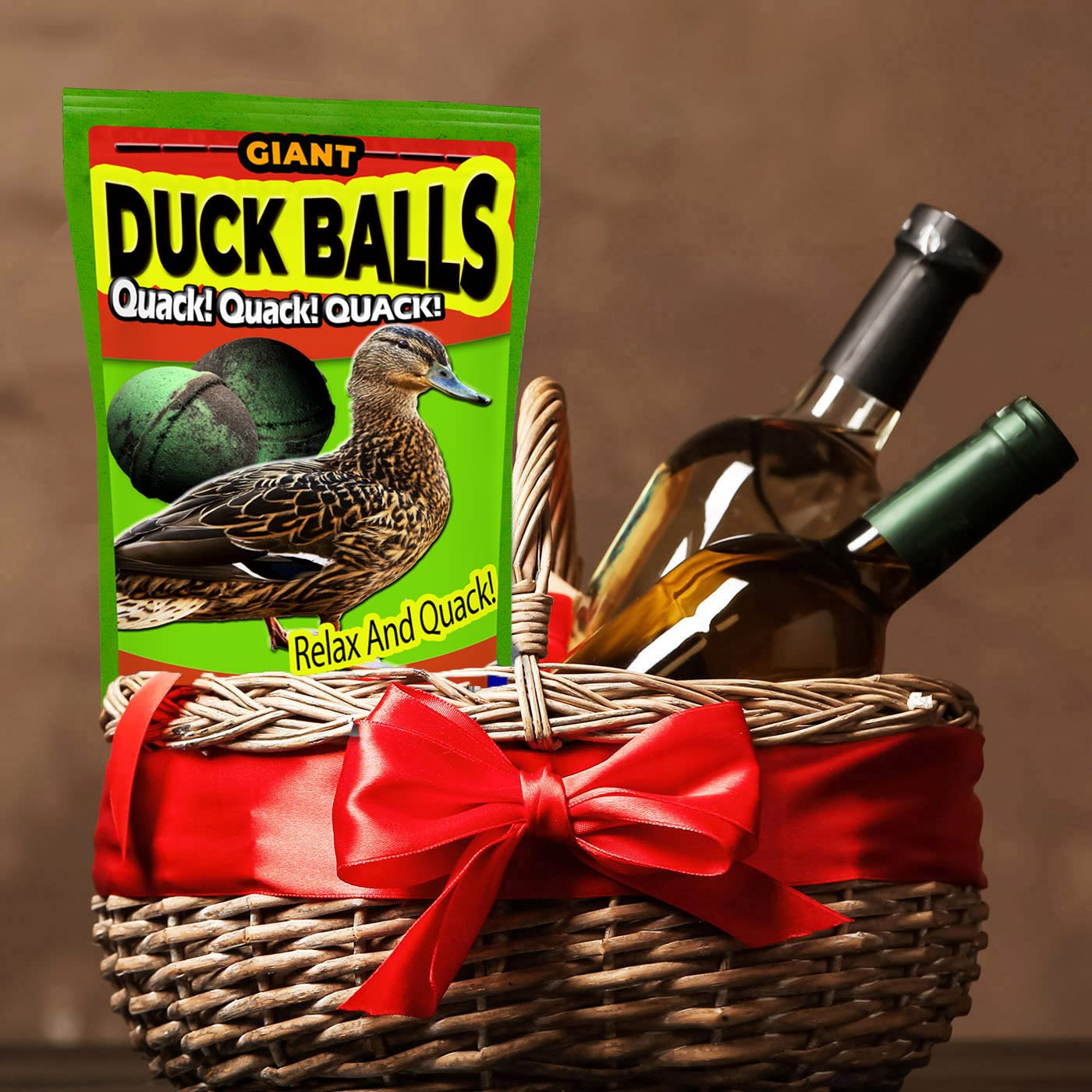 Giant Duck Balls Bath Time Adventure Kit - Funny Gift for Hunters - Duck Hunting Gifts for Men - Stocking Stuffer, Hilarious Gag Gift, Adult Gift…