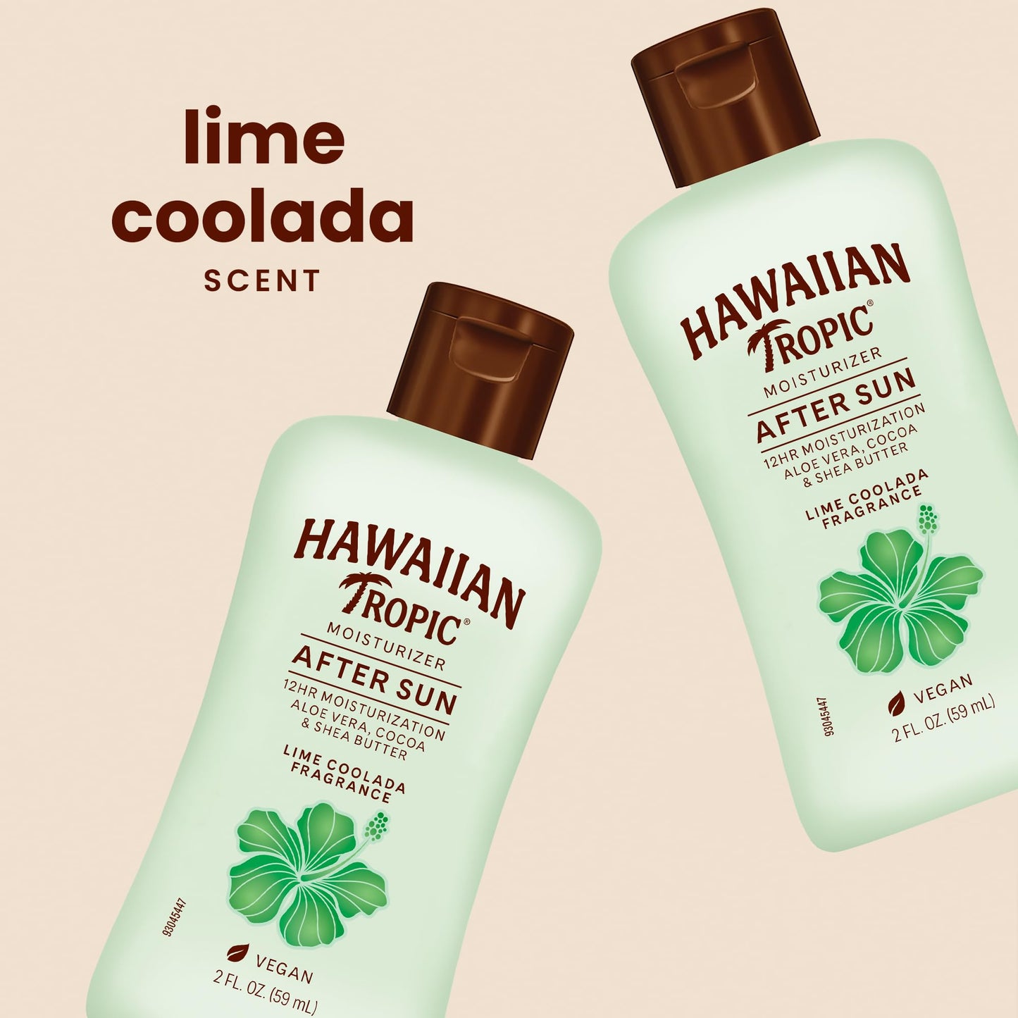 Hawaiian Tropic After Sun Lotion Lime Coolada Case, 12 mini bottles | After Sun Care Travel Essentials, Aloe Vera Lotion, 2 fl oz each (Pack of 12) Beauty and Personal Care Hawaiian Tropic