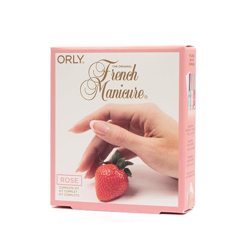 Orly French Manicure Nail Polish Kits and Bundles (Rose French Manicure Kit) Beauty & Personal Care Orly