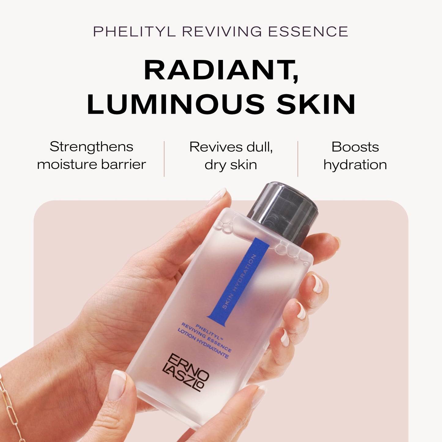 Erno Laszlo Phelityl Reviving Essence, Moisturizing Facial Essence for Dry Skin, Skin Hydration for Dull and Dry Complexions and Healthy-Looking Skin