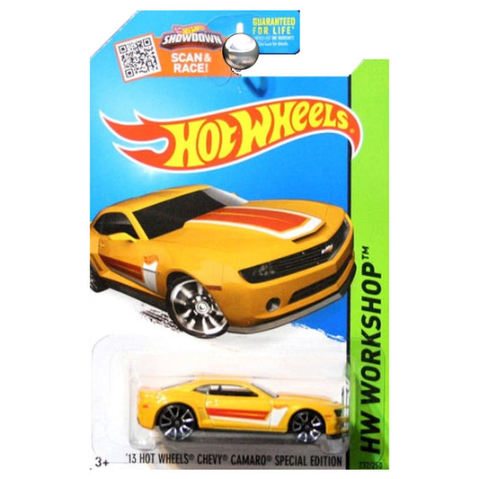 Hot Wheels 2015 HW Workshop '13 Hot Wheels Chevy Camaro Special Edition 232/250, Yellow