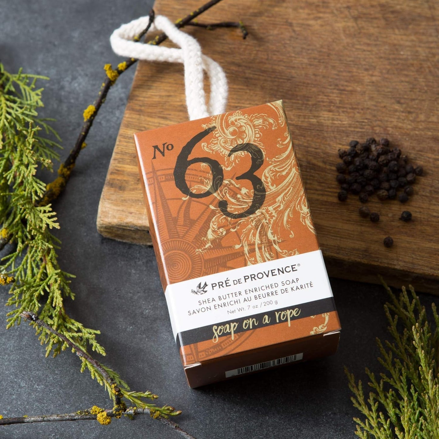 Pre de Provence No.63 Men's Collection, Soap on a Rope Beauty & Personal Care Pre de Provence