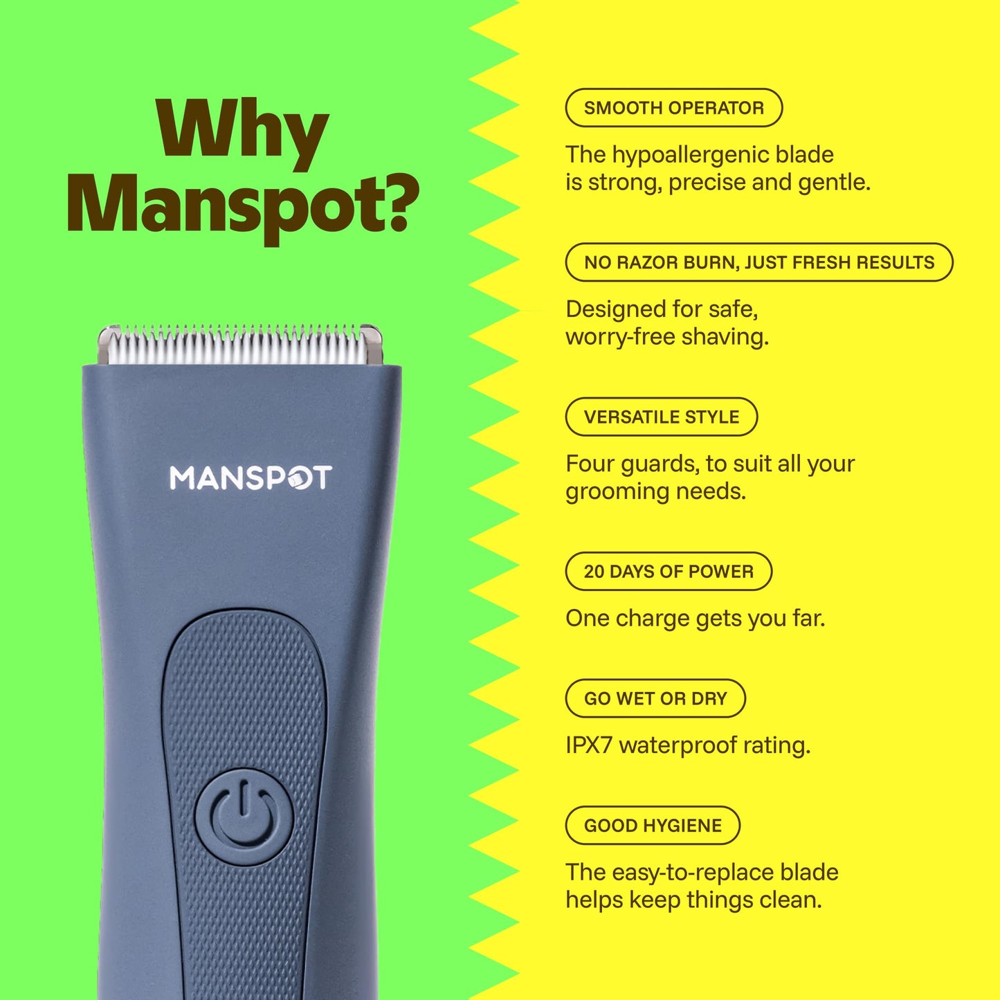 MANSPOT Finishing Trimmers (Aqua Green), Finishing Trimmers Beauty and Personal Care MANSPOT