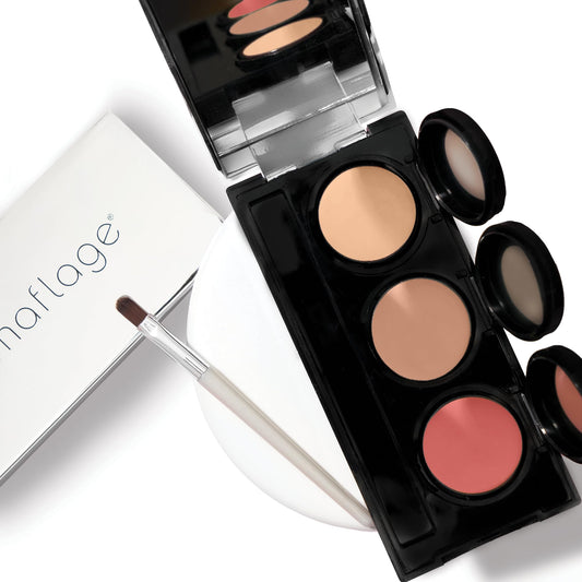 Dermaflage Tattoo Cover Up Makeup (Light) - Bruise Full Coverage Concealer - Full Coverage Waterproof Concealer for Bruise, Scar & Acne - Smudge Proof