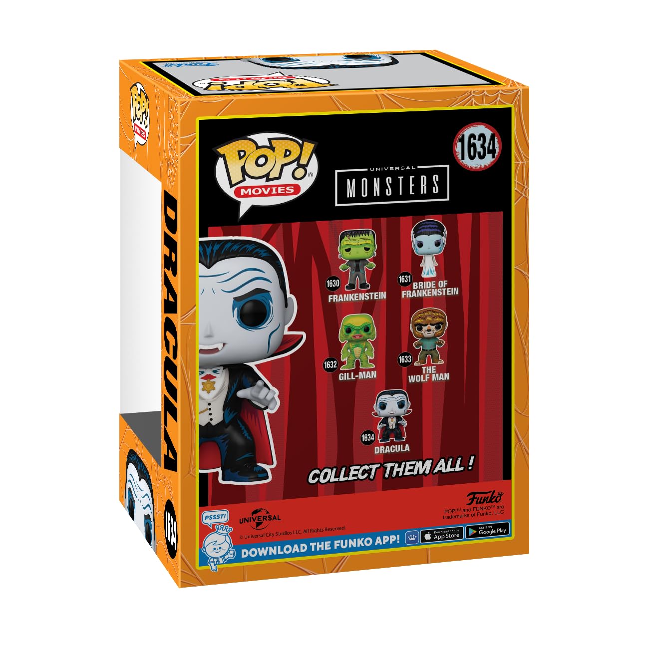 Funko POP! Movies: Universal Monsters - Dracula - Collectable Vinyl Figure - Gift Idea - Official Merchandise - for Kids & Adults - Horror Fans…
