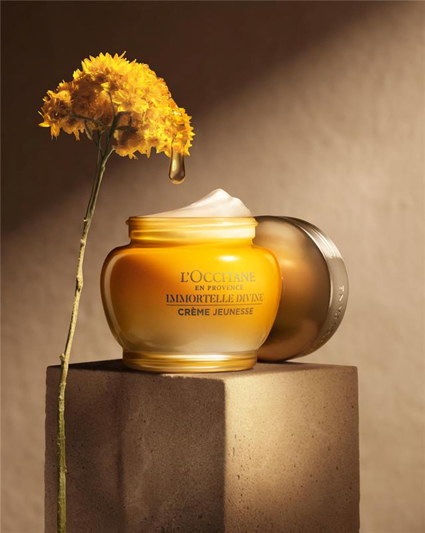 L'Occitane Immortelle Divine Cream, Anti-Aging Face Moisturizer, Firms Skin & Helps Reduce Fine Lines, Wrinkles & Age Spots, Daily Hydrating Skincare